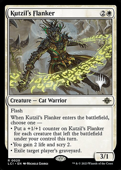 Kutzil's Flanker Card Front