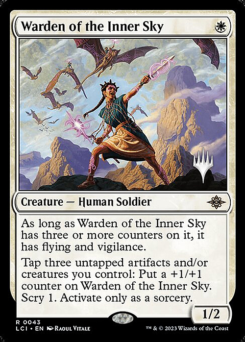 Warden of the Inner Sky Card Front