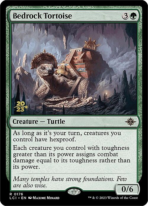 Bedrock Tortoise Card Front