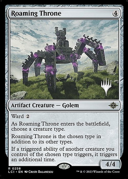 Roaming Throne Card Front