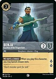 Benja - Guardian of the Dragon Gem