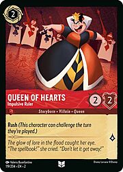 Queen of Hearts - Impulsive Rules