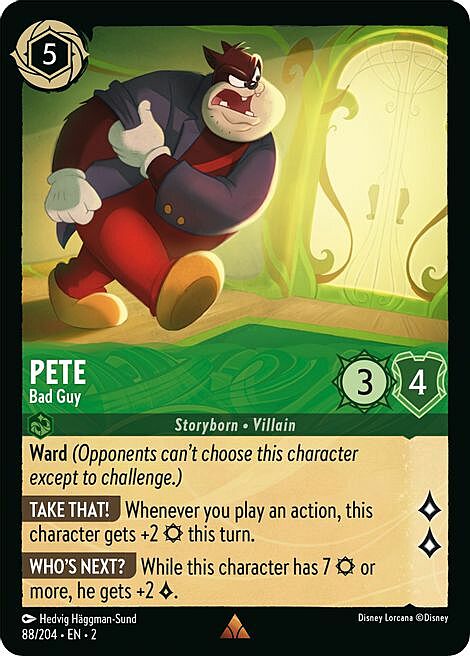 Pete - Bad Guy Card Front