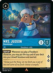 Mrs. Judson - Housekeeper