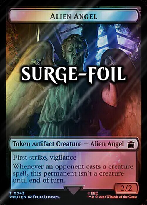 Alien Angel // Clue Card Front