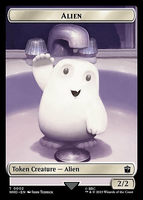 Alien // Alien Salamander Card Front