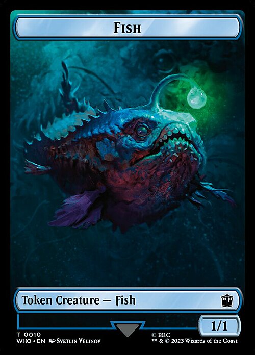 Fish // Alien Salamander Card Front