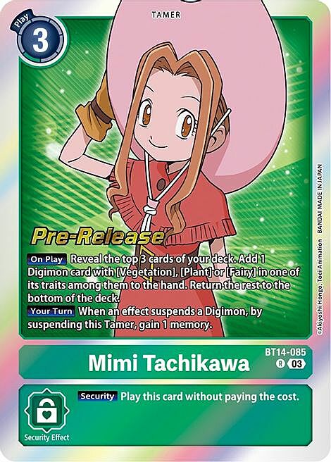 Mimi Tachikawa Card Front