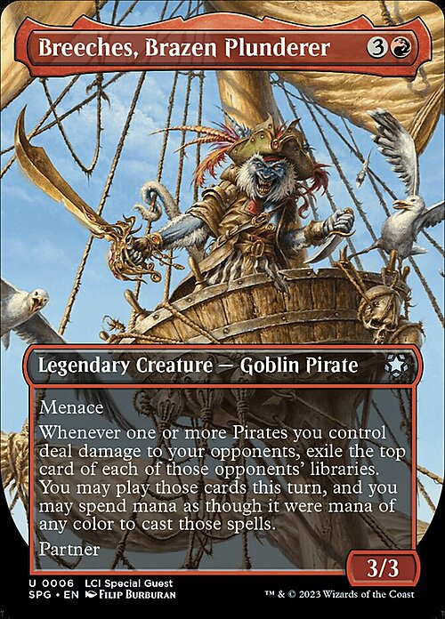 Breeches, Brazen Plunderer Card Front