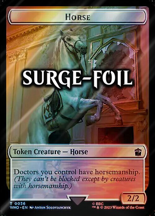 Horse // Alien Warrior Card Front