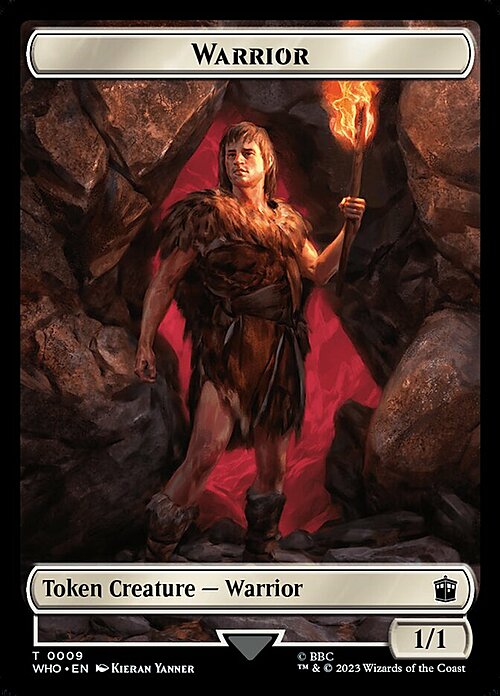 Warrior // Alien Warrior Card Front