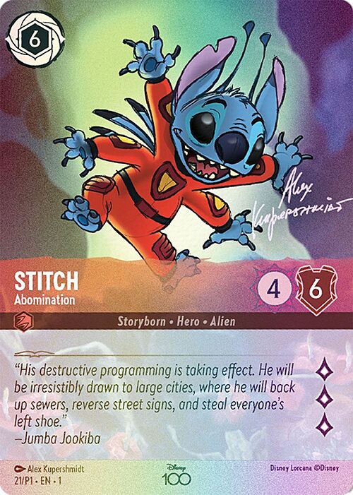 Stitch - Abomination Card Front