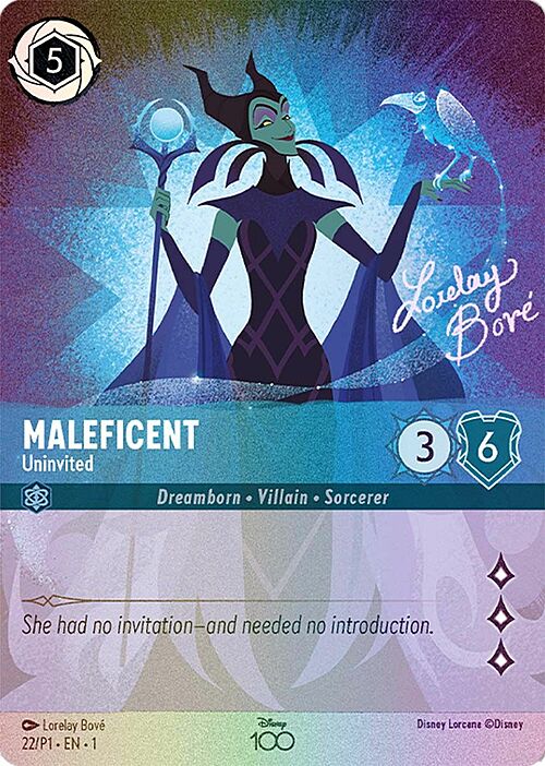 Maleficent - Uninvited Card Front