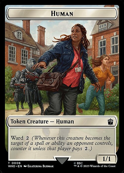 Human // Fish Card Front