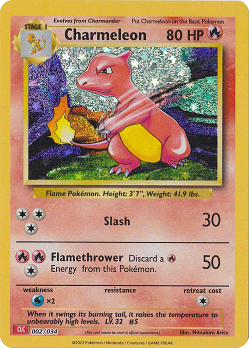 Charmeleon Card Front