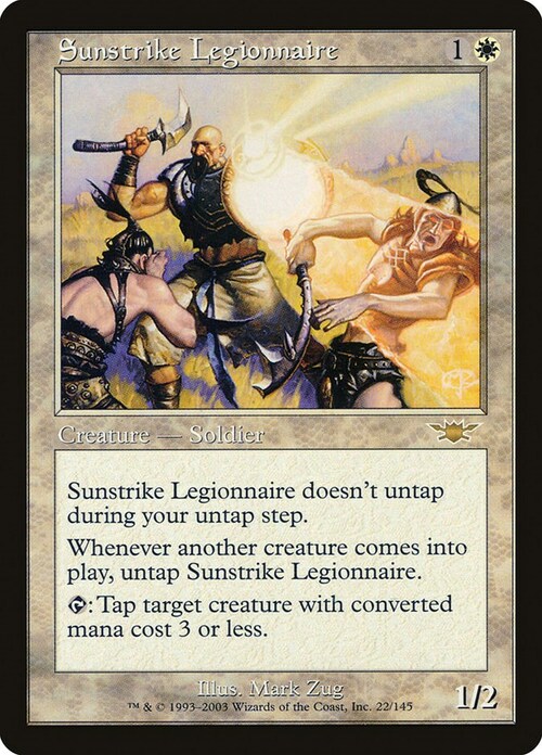 Sunstrike Legionnaire Card Front