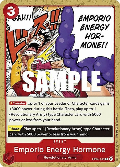 Emporio Energy Hormone Card Front