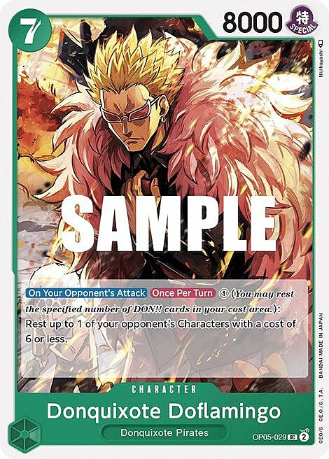 Donquixote Doflamingo Card Front