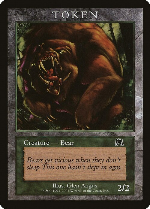 Bear Card Front