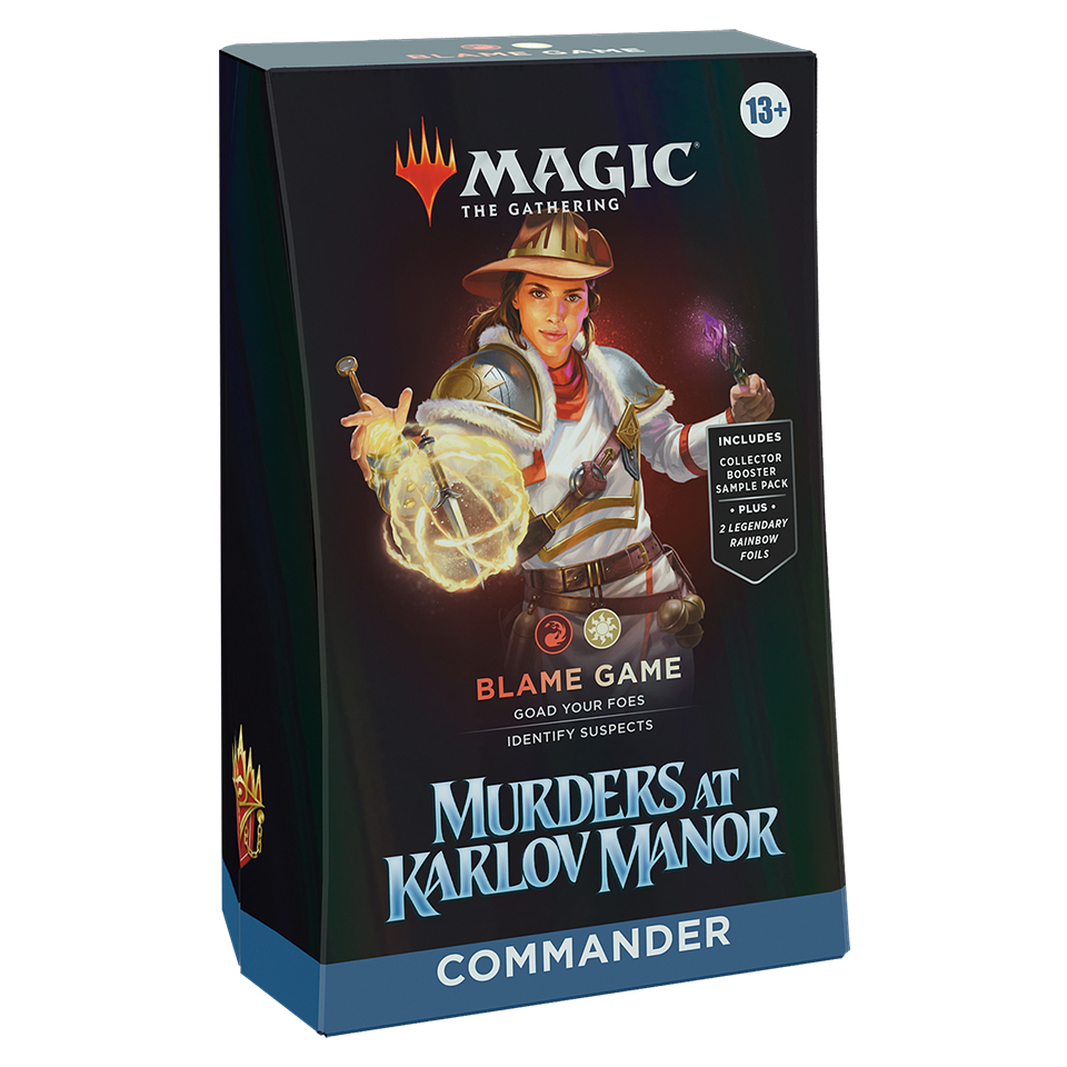 Commander: Asesinatos en la mansión Karlov: "Blame Game" Commander Deck