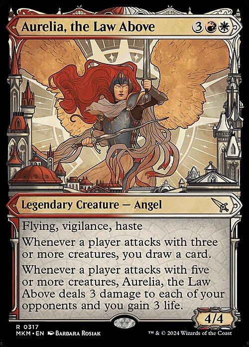 Aurelia, the Law Above Card Front