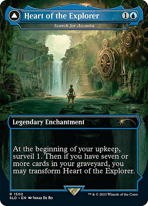 Search for Azcanta // Azcanta, the Sunken Ruin Card Front