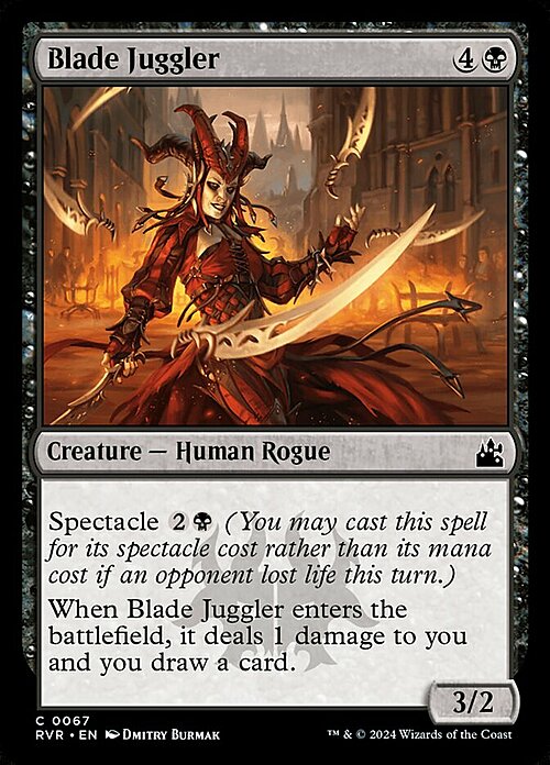 Blade Juggler Card Front