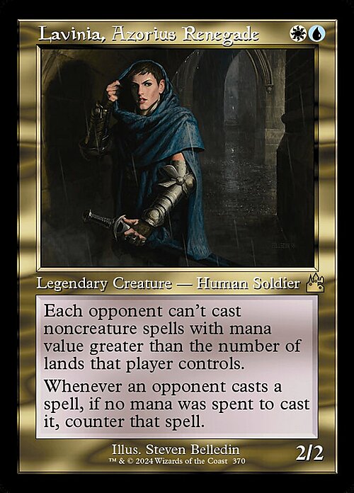 Lavinia, Azorius Renegade Card Front