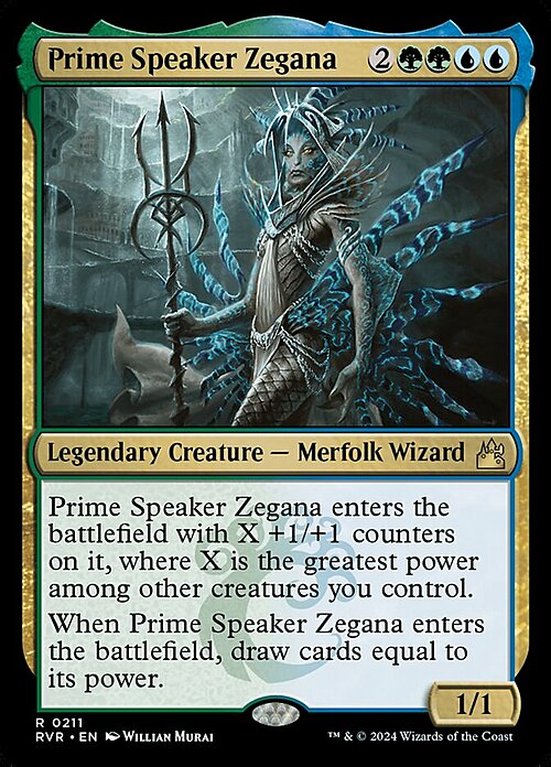 Prime Speaker Zegana Card Front