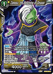 Zamasu, the Beginning of Despair