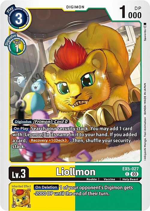 Liollmon Card Front