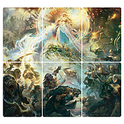 "The Might of Galadriel" Scene Art Cards Set