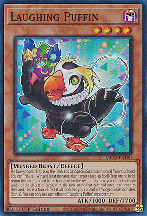 Laughing Puffin Card Front