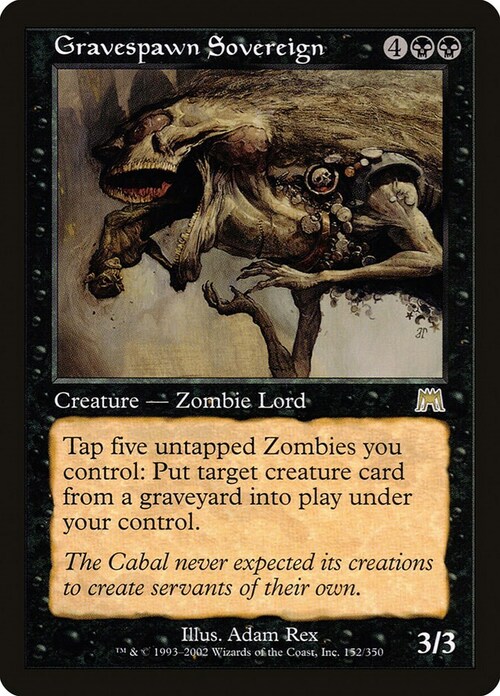 Gravespawn Sovereign Card Front