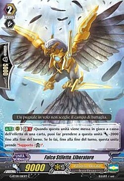 Liberator, Stiletto Hawk Card Front