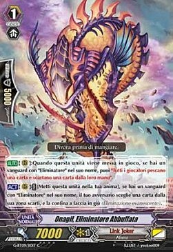 Overeat Deletor, Onagil Card Front