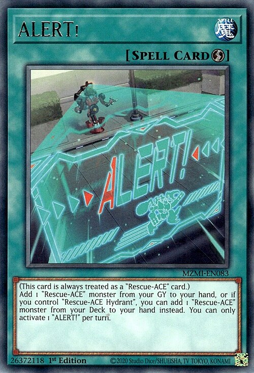 ALERT! Card Front