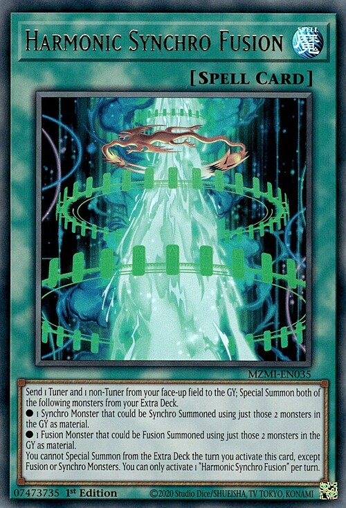 Harmonic Synchro Fusion Card Front