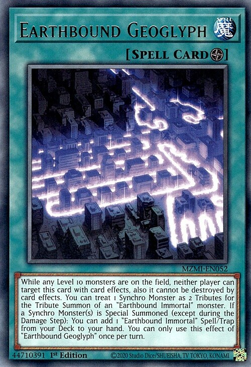 Earthbound Geoglyph Card Front