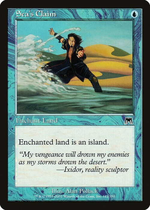 Sea's Claim Card Front