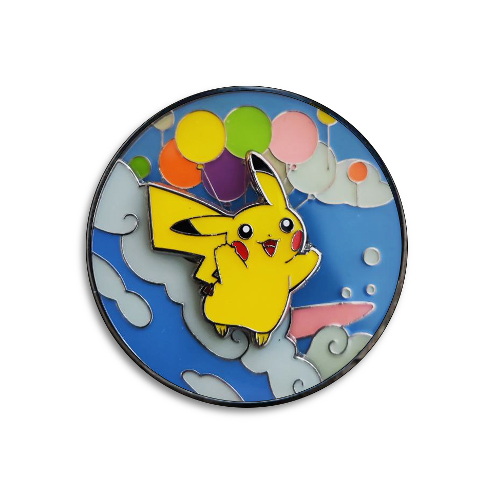 Flying & Surfing Pikachu Pin