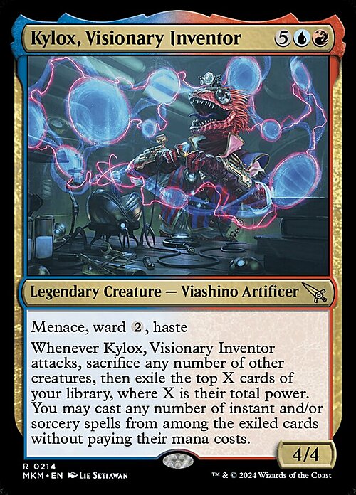 Kylox, Visionary Inventor Card Front