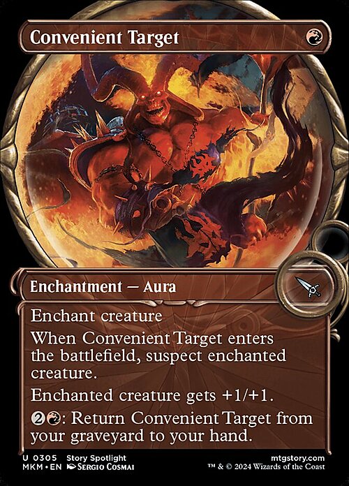 Convenient Target Card Front