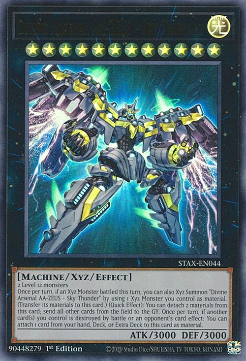 Divine Arsenal AA-ZEUS - Sky Thunder Card Front