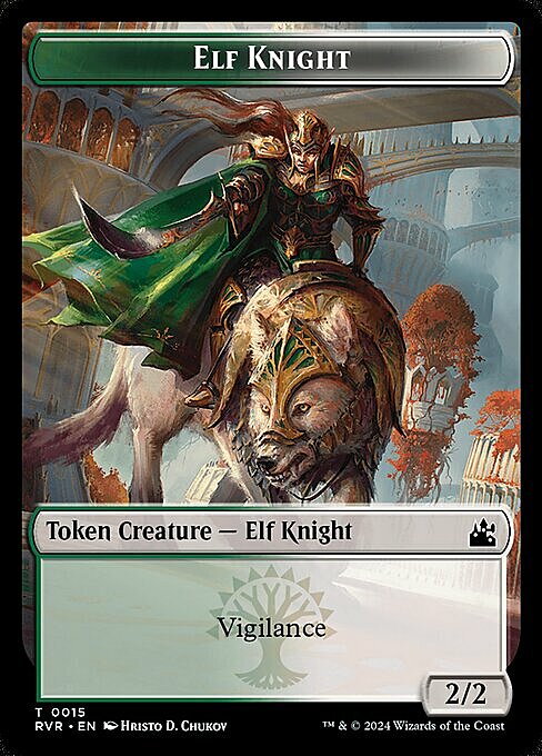 Elf Knight // Bird Illusion Card Front