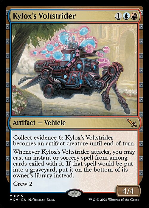 Kylox's Voltstrider Card Front