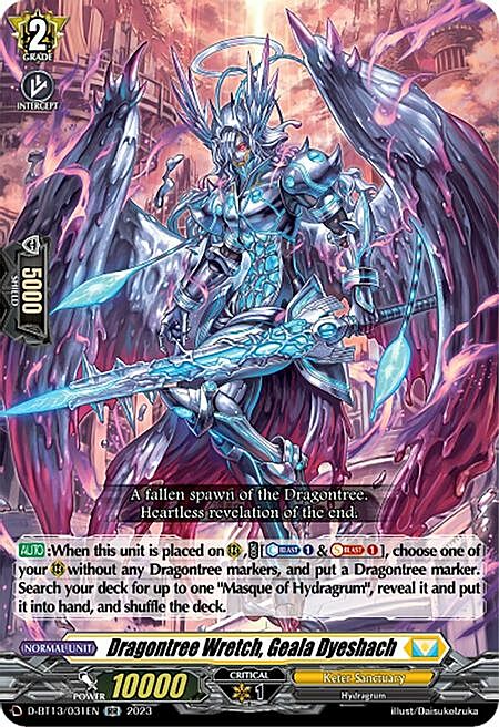 Dragontree Wretch, Geala Dyeshach Card Front