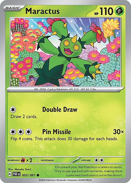 Maractus Card Front