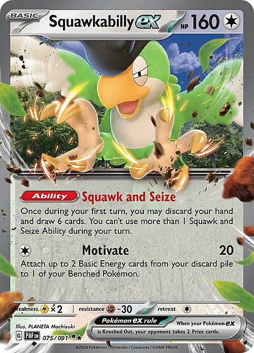 Squawkabilly ex Card Front