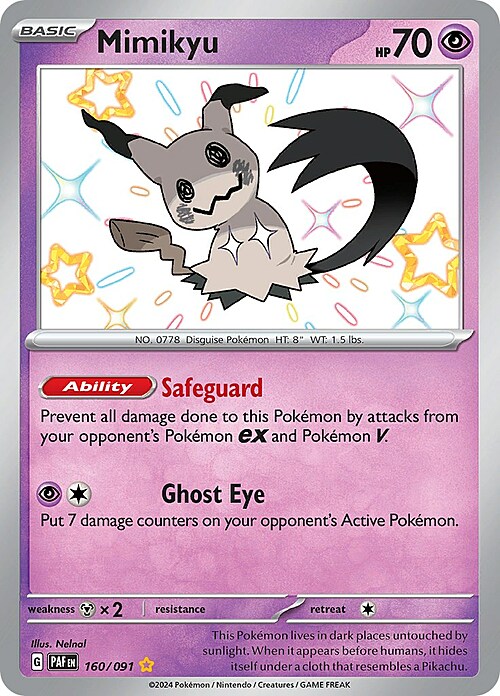 Mimikyu Card Front